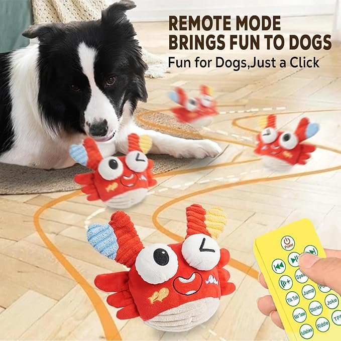Interactive Bouncing Crab Dog Toy - Image 3